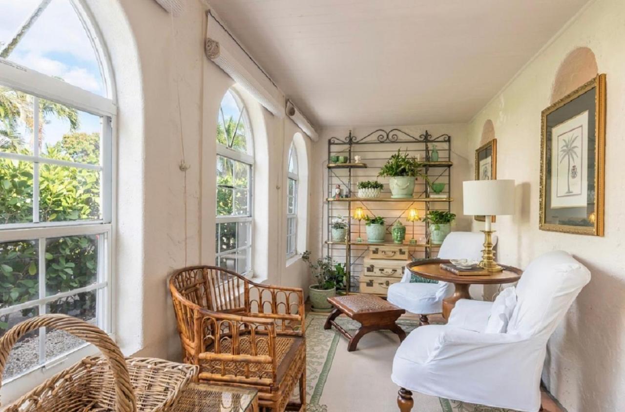 Tropical Designer House In Heart Of Antique Row Wpb Villa West Palm Beach Eksteriør bilde