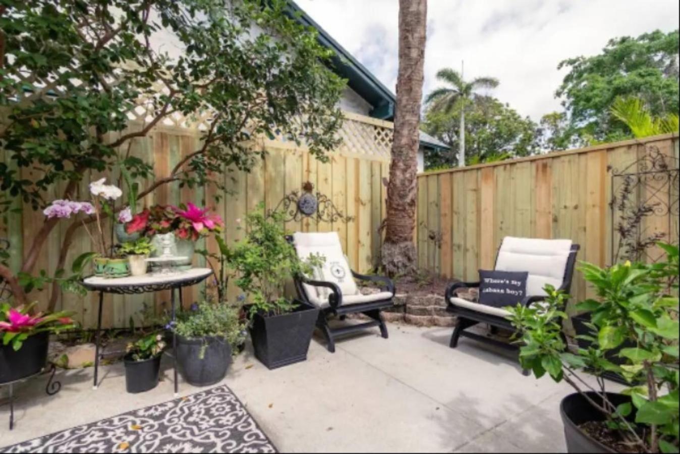 Tropical Designer House In Heart Of Antique Row Wpb Villa West Palm Beach Eksteriør bilde